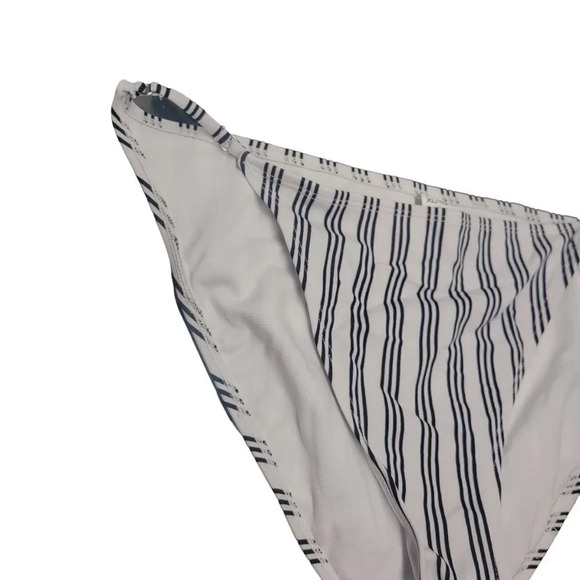 George Striped Bikini Bottom - Picture 2 of 4